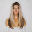 VALERIE Ombre Caramel Lace Front Wig - Milk & Honey