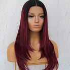 VANESSA Burgundy Lace Front Wig - Milk & Honey