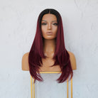 VANESSA Burgundy Lace Front Wig - Milk & Honey