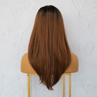VANESSA Ombre Brown Lace Front Wig - Milk & Honey