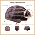 VICTORIA Black Human Hair Fringe Wig ** READY TO SHIP ** - Milk & Honey