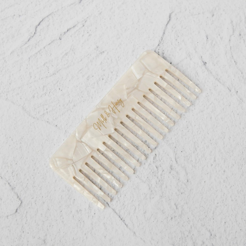 WIDE TOOTH COMB - Milk & Honey
